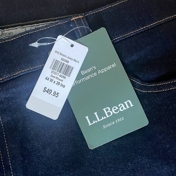 L.L.Bean - Mens Stretch Jeans - NWT - Picture 3 of 7